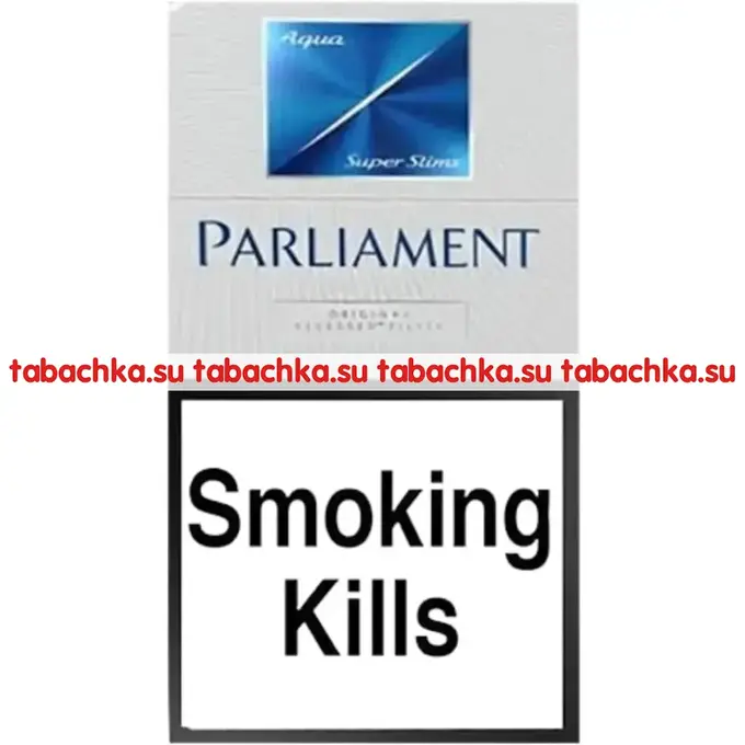Сигареты Parliament Aqua Superslims